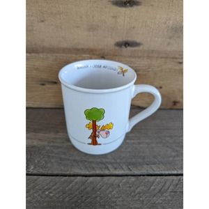 Vintage 1986 Hallmark Rim Shots "Wanna Moose Around" Novelty 8 oz. Mug
